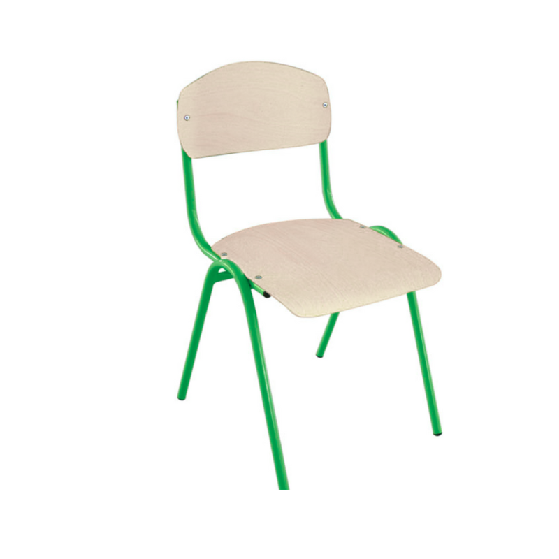 Стілець дитячий ISO, покриття фанери - пластик HPL, ростова група №1, АЛМАНТ, 280х280х515 мм, (h=260 мм).